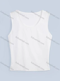Wholesale Women's Casual Basic Scoop Neck Racerback Plain Tank Top 211204#, LIUHUA CLOTHING WHOLESALE