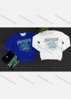 Wholesale Men's Casual Letter Print Round Neck Long Sleeve Sweatshirt - Liuhuamall