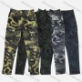 Wholesale Men's Casual Flap Pockets Camouflage Cargo Pant B7389# preview