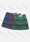 Wholesale Men's Casual Splicing Striped Pattern Flap Pockets Drawstring Shorts 1702# - Liuhuamall