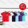 Wholesale Boy's Casual Letter Print Short Sleeve Modal Cotton Polo Shirt preview