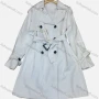 Wholesale Women's Casual Long Sleeve Lapel Double Breasted Long Trench Coat With Belt preview