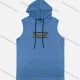 Wholesale Men's Athletic Sleeveless Letter Badge Hooded Drawstring Tank Tops MS2018# 4# Clothing Wholesale Market Liuhua