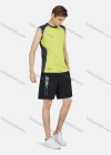 Wholesale Men's Sporty Round Neck Sleeveless Colorblock Breathable Tank Top - Liuhuamall