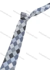 Wholesale Men's Business Plaid Contrast Ties & Pocket Square & Cufflinks Sets - Liuhuamall