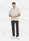 Wholesale Men's Casual Classic Fit Flat Front Straight Leg Pants - Liuhuamall