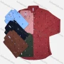 Wholesale Men's Long Sleeve Allover Print Button Down Casual Shirt preview