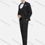 Wholesale Men's Formal Plain Slim Fit Lapel Suit Jacket With Waistcoat 3 Piece Set preview