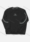 Wholesale Men's Casual Letter Print Round Neck Long Sleeve Sweatshirt - Liuhuamall