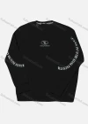Wholesale Men's Casual Letter Print Round Neck Long Sleeve Sweatshirt - Liuhuamall