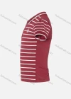 Wholesale Boys Casual Striped Contrast Short Sleeve Polo Shirt - Liuhuamall