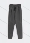 Wholesale Men's Sporty Plain Drawstring Elastic Waist Zipper Pockets Pants - Liuhuamall