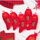 Wholesale Women's Casual Graphic Print Mid-calf Socks 10 Pairs Red2# Clothing Wholesale Market Liuhua