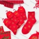 Wholesale Women's Casual Graphic Print Mid-calf Socks 10 Pairs Red4# Clothing Wholesale Market Liuhua
