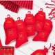 Wholesale Women's Casual Graphic Print Mid-calf Socks 10 Pairs Red5# Clothing Wholesale Market Liuhua