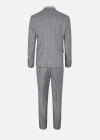 Wholesale Men's Formal Plaid Single Breasted Pockets Lapel Slim Fit Blazer & Trousers 2 Piece Sets - Liuhuamall