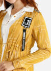 Wholesale Women's Casual Polka Dot Maxi Dress & Letter Print Drawstring Jacket 2 Pieces Set - Liuhuamall
