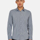 Men's Casual Striped Button Down Long Sleeve Shirts 2020-111# Gray Clothing Wholesale Market -LIUHUA