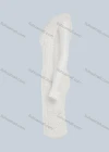 Wholesale Women's Casual 2-in-1 Mesh Lining Shirred Striped Long Sleeve Bodycon Knee Length Dress - Liuhuamall