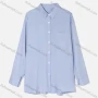 Wholesale Women's Casual Collared Long Sleeve Button Down Plain Long Shirts preview