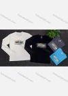 Wholesale Men's Casual Letter Print Round Neck Long Sleeve Tee - Liuhuamall
