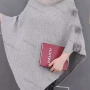 Wholesale Women's Casual Casual Batwing Sleeve Plain Pom Pom Poncho preview