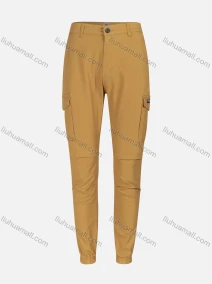 Wholesale Men's Casual Plain Multiple Pockets Ankle Length Joggers Cargo Pants PT6621D#, LIUHUA CLOTHING WHOLESALE