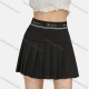 Wholesale Women's Casual High Waist Mini Pleated Skirt 2301# Black Guangzhou Clothing Wholesale Market & Suppliers -LIUHUAMALL