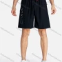 Wholesale Men's Sporty Reflective Stripes Drawstring Pockets Elastic Waist Shorts preview