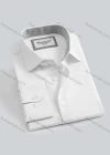 Wholesale Men's Formal Collared Long Sleeve Button Down Plain Shirt - Liuhuamall
