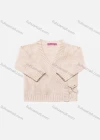 Wholesale Baby's Plain Wrap Plain Long Sleeve Long Sleeve Cute Sweater Cardigan - Liuhuamall