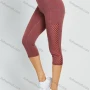 Wholesale Women's High Waist Yoga Pants With Pockets Tummy Control Mesh Splicing Plain Workout Running Yoga Legging preview