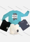 Wholesale Men's Casual Graphic & Letter Print Round Neck Long Sleeve Sweatshirt - Liuhuamall