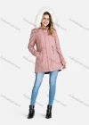 Wholesale Women's Faux Fur Hood Zipper Fuzzy Trim Hooded Parka Winter Coat - Liuhuamall