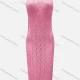 Wholesale Women's Vacation Plain Hollow Out Cover Up Tank Maxi Dress X93# 523# Clothing Wholesale Market Liuhua