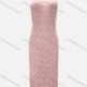 Wholesale Women's Vacation Plain Hollow Out Cover Up Tank Maxi Dress X94# 525# Clothing Wholesale Market Liuhua