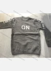 Wholesale Men's Casual Letter Long Sleeve Round Neck Thermal Pullover Sweater - Liuhuamall