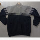 Men's Casual Colorblock Striped Long Sleeve Stand Collar Zipper Thermal Sweater Gray Clothing Wholesale Market -LIUHUA