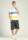 Wholesale Men's Summer Camo Print Zipper Pocket Casual Shorts - Liuhuamall