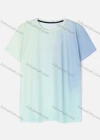 Wholesale Men's Casual Crew Neck Short Sleeve Gradient T-shirts - Liuhuamall