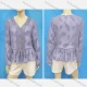 Wholesale Women's Elegant V Neck Long Sleeve Button Down Embroidery Cover Up Tops 6# Clothing Wholesale Market Liuhua