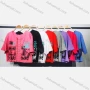 Wholesale Women's Sexy Letter Short Sleeve Graphic Chain Closure Crop Top preview