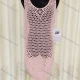 Wholesale Women's Casual Crew Neck Sleeveless Hollow Out Fringe Trim Knit Tank Cover Up Dress 525# Clothing Wholesale Market Liuhua