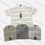 Wholesale Men's Casual Striped Short Sleeve Patch Pocket Polo Shirts preview
