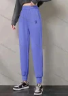 Wholesale Women's Sporty Heart Print Drawstring High Waist Ankle Length Sweatpant - Liuhuamall