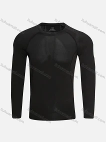 Wholesale Boy's Athletic Workout Round Neck Long Sleeve Compression Shirts 710300#, LIUHUA CLOTHING WHOLESALE