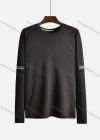 Wholesale Men's Round Neck Letter Jacquard Athletic Long Sleeve Sweatshirt 2095# - Liuhuamall
