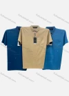 Wholesale Men's Casual Striped Print Short Sleeve Patch Pocket Polo Shirt 186# - Liuhuamall