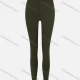 Wholesale Women's Sporty Plain High Waist Sheer Mesh Elastic Leggings 22# Clothing Wholesale Market Liuhua