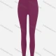 Wholesale Women's Sporty Plain High Waist Sheer Mesh Elastic Leggings 45# Clothing Wholesale Market Liuhua
